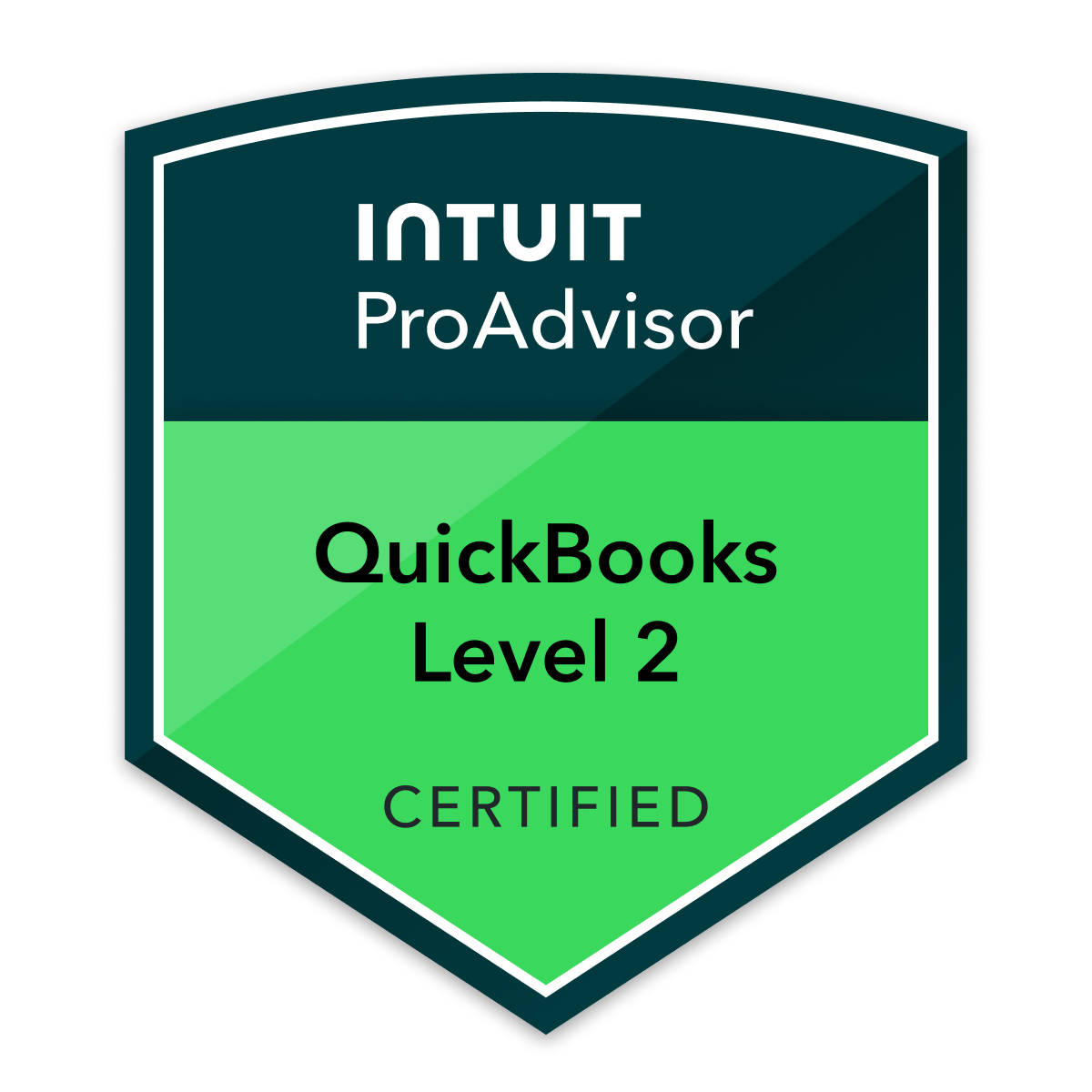 Intuit ProAdvisor certification badge