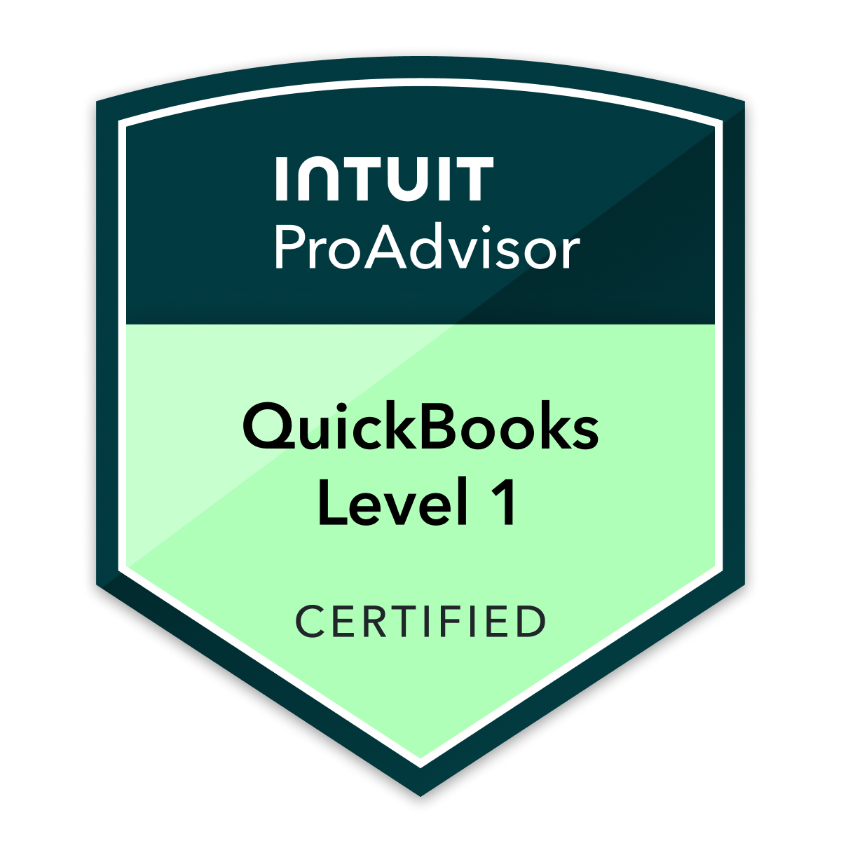 Intuit ProAdvisor certification badge